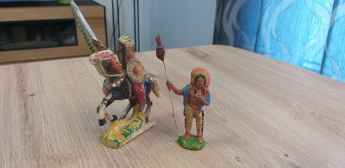 Figuren indianer mit - ,