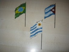 Elastolin, Lineol: 3 Fahnen